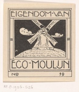 Ex libris av Eco Moulijn