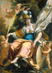 Allegori över segern av Simon Vouet