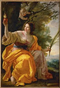 La charite celeste - himmelsk välgörenhet ... av Simon Vouet