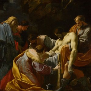 Gravläggningen av Simon Vouet