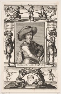 Hertig Christian av Braunschweig av Simon de Pas