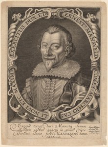 Greve Ernest Mansfeld av Simon de Passe