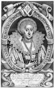 The Right Honorable and Most Vertuous Lady Mary Sidney, hustru till den sent avlidne Henry Herbert, Earl of Pembroke undc., publicerad av Sudbury and Humble, 1618