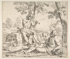 Mercury och Argus, ca. 1630-1648.