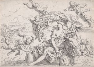 The Rape of Europa, efter Reni, ca. 1636.