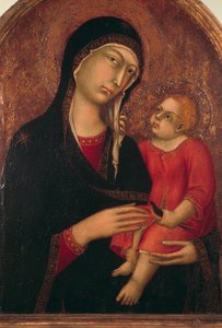 Madonna och barn av Simone Martini