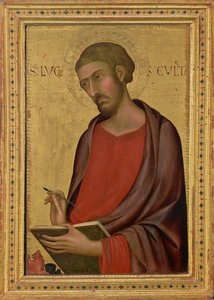 Sankt Lukas av Simone Martini