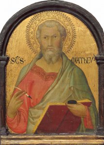 Sankt Matteus, ca. 13151320. av Simone Martini