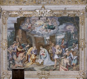 Tillbedjan av herdarna, 1578-82