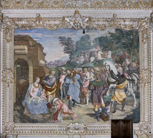 The Adoration of the Magi, Presbitery, 1578-82