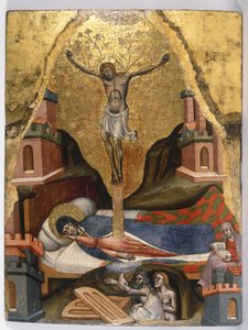 The Dream of the Virgin, c.1365–80 (äggtempera & förgyllning på barrträpanel)