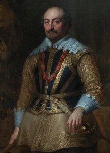 Porträtt av Johannes VIII av Nassau-Siegen 1583-1638, ca 1628-1629. av Sir Anthony van Dyck