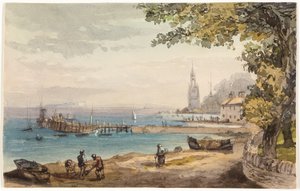 Utsikt från Hotel Swanaze, Indien av Sir Charles D