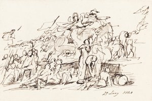 Slagscen av Sir David Wilkie