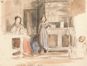 Köksscen: Dunkerrin, september 1835 av Sir David Wilkie