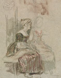 Studie för "The Penny Wedding"