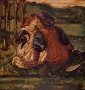 En idyll, mitten av slutet av 1800-talet. av Sir Edward Coley Burne Jones