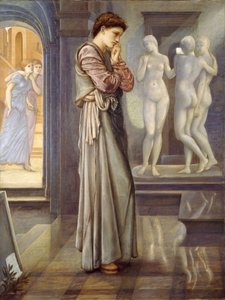Pygmalion och bilden - The Heart Desires, 1878.
