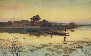 Midsommardagens slut, 1879.