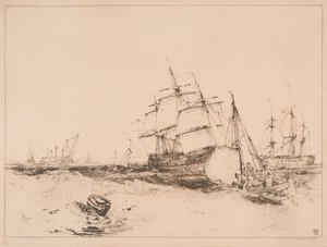 Frakt vid ingången till Medway, nr 2 av Sir Frank Short