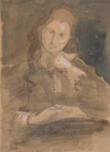 Porträttstudie av Martha, Lady Hayter