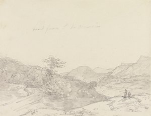 Mellan Llangollen och Oswestry av Sir George Howland Beaumont seventh Baronet