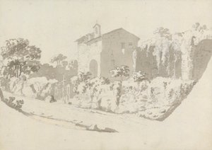 Eremitaget nära Albano av Sir George Howland Beaumont seventh Baronet