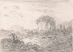 Venus tempel, Bay of Baie av Sir George Howland Beaumont seventh Baronet