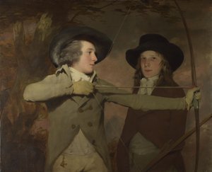 Robert Ferguson från Raith och generallöjtnant Sir Ronald Ferguson The Archers, ca. 1789