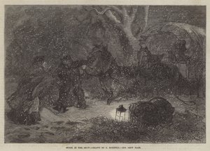 Fast i snön av Sir John Charles Robinson