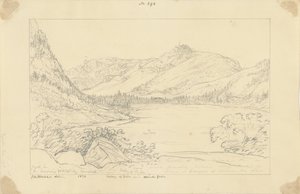 Fassadalen från motsatta sidan av Gries av Sir John Frederick William Herschel