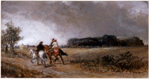 Winchelsea, East Sussex, 1865 av Sir John Gilbert