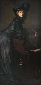 Polymnia, 1909. av Sir John Lavery