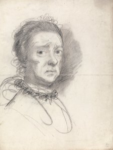 Chef för en äldre dam; studier från Rafaels disputation av Sir Joshua Reynolds
