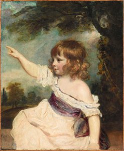 Porträtt av Francis George Hare 1786-1842 känd som Master Hare, 1788-1789.
