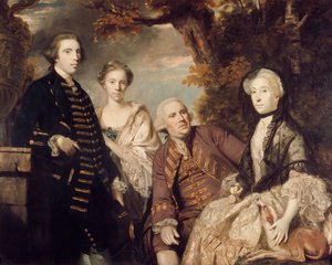 Familjen Roffey, 1765. av Sir Joshua Reynolds
