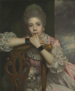 Mrs Abington som Miss Prue i "Love for Love" av William Congreve