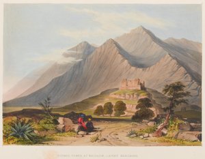 Ruinerat torn vid Maidaum Army Marching av Sir Keith A. Jackson