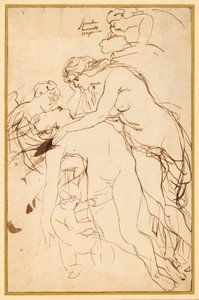 Venus klagande Adonis av Sir Peter Paul Rubens