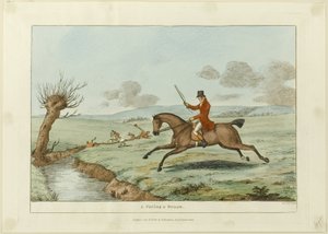 Facing a Brook, plansch fem från Oumbärliga prestationer (Indispensable Accomplishments) av Sir Robert Frankland