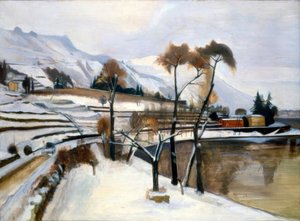 Vinterlandskap av Siro Penagini