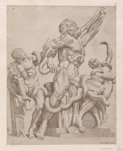 Mirror of Roman Magnificence: Laocoon, 1561., 1561. av Sisto Badalocchio
