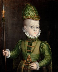 Porträtt av en pojke vid det spanska hovet av Sofonisba Anguissola