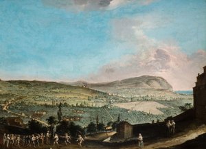 Italienskt landskap, 1750-1800. av Soloman Delane