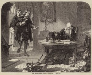 John Milton på besök i Galileo