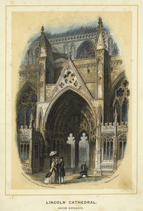 Lincoln Cathedral, södra ingången av Solomon Alexander Hart