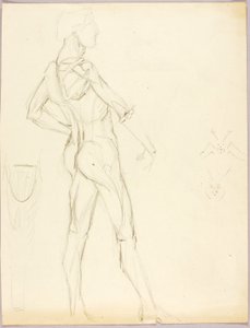 Anatomisk studie av Solon H. Borglum