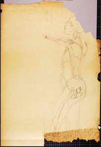 Studie av anatomi av Solon H. Borglum