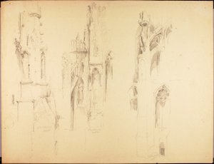 Studier av katedraler av Solon H. Borglum