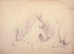 Crow Creek av Solon H. Borglum